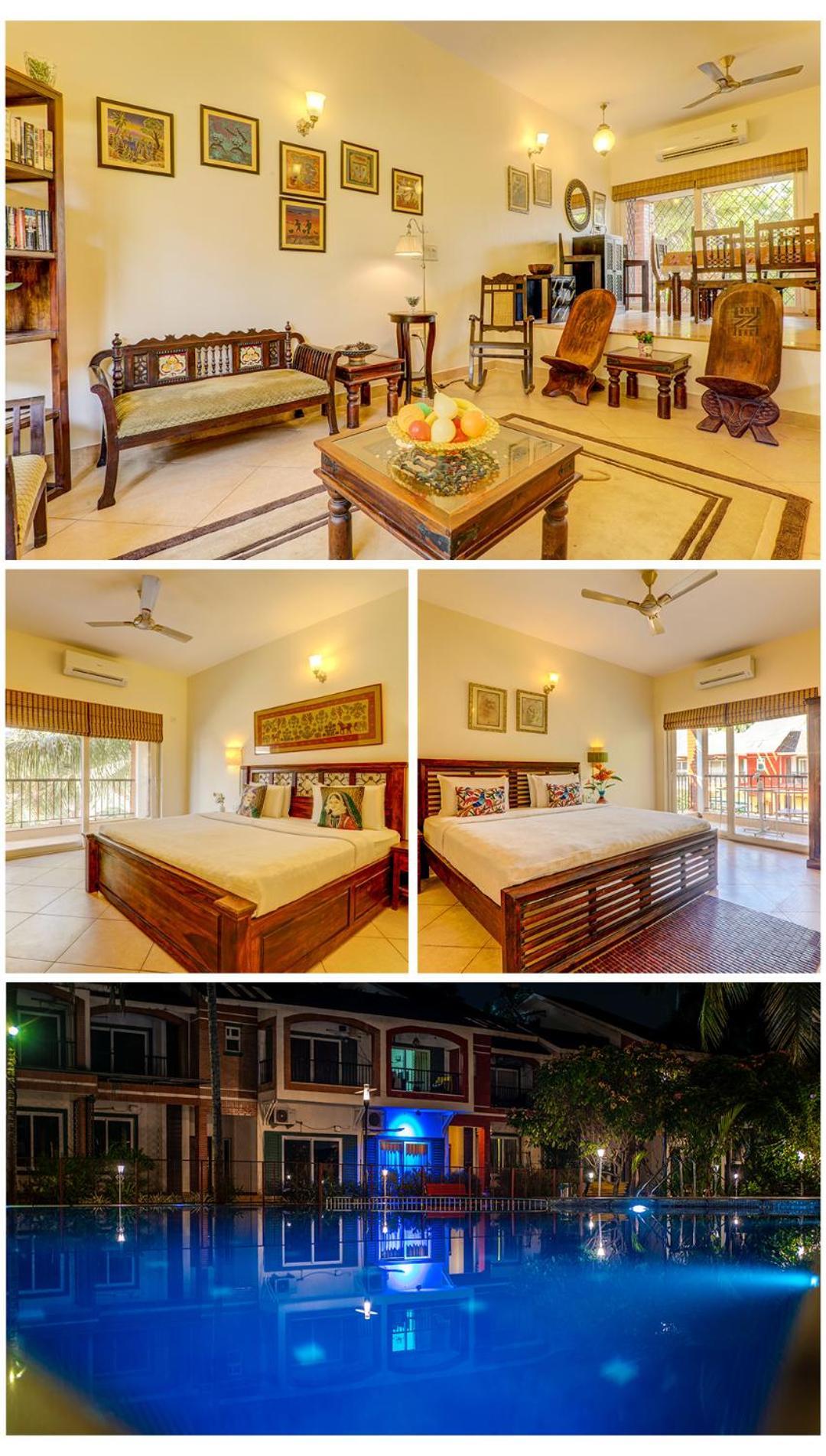 Heritage Nirvana Villa - 4Bhk, Goa Calangute Exterior foto